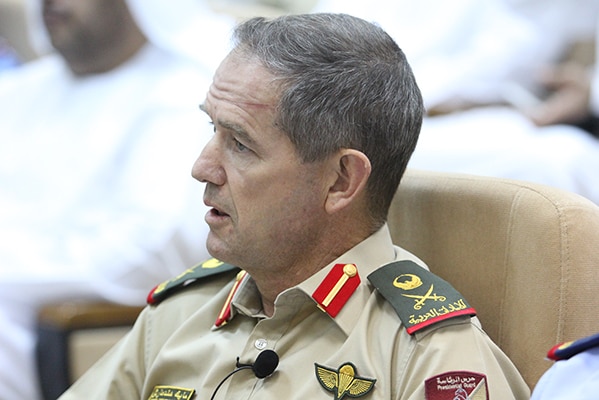 UAE Presidential Guard Commander Mike Hindmarsh