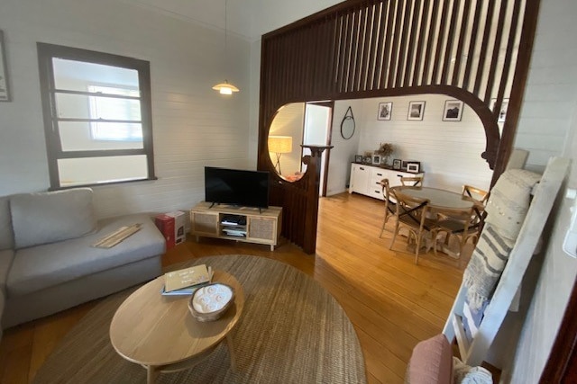 Living room in Queenslander