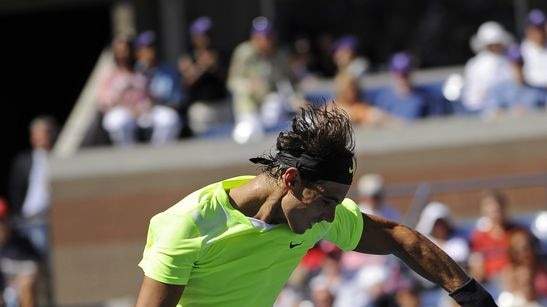 Nadal leaps into his first final in New York.