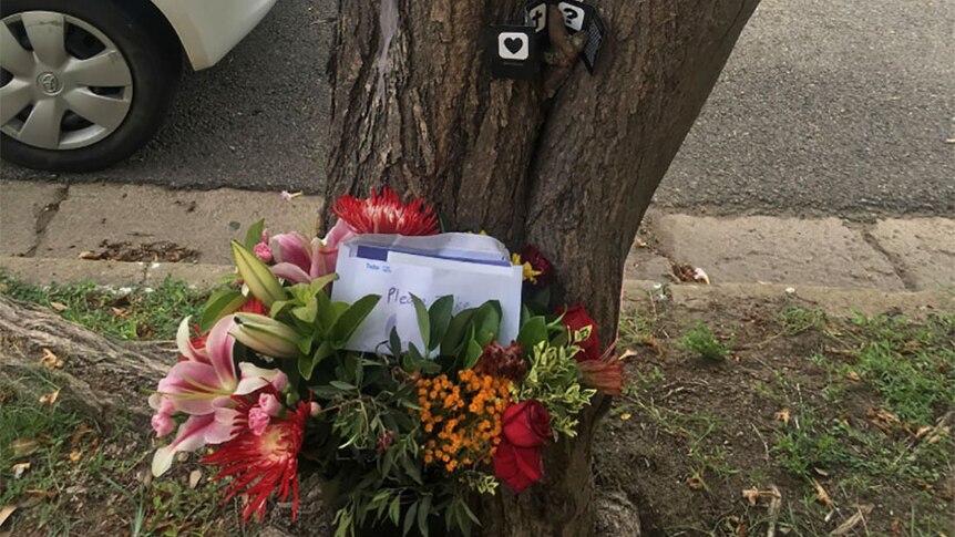 Floral tribute for Cairns couple killed by a car