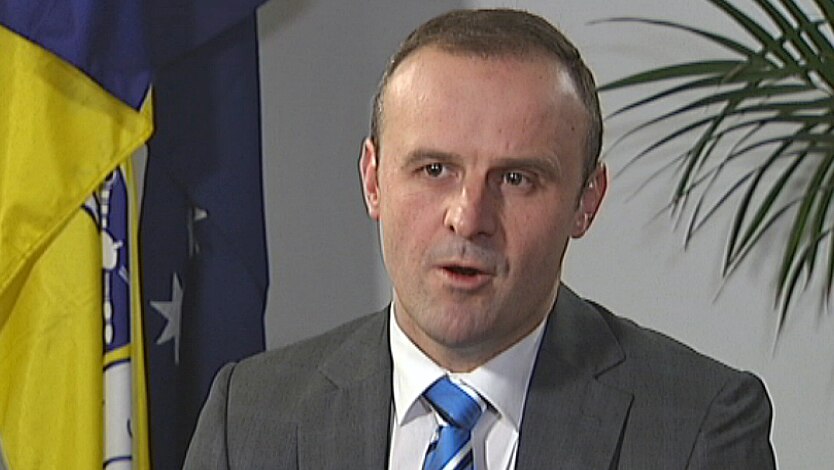 ACT Chief Minister Andrew Barr