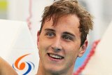 McEvoy celebrates gold in 100m freestyle at swimming championships