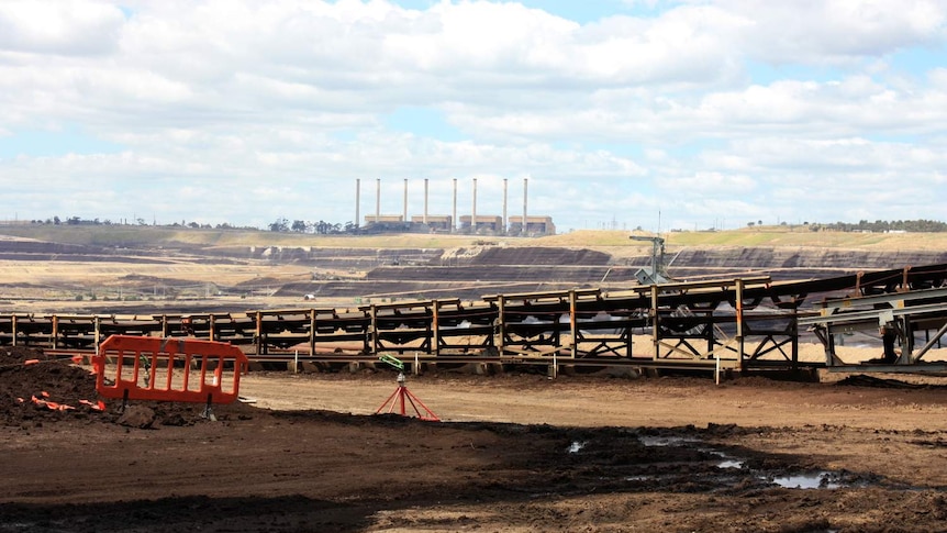 Hazelwood power station and coal mine