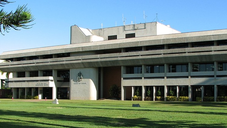 Mackay council building in north Queensland.