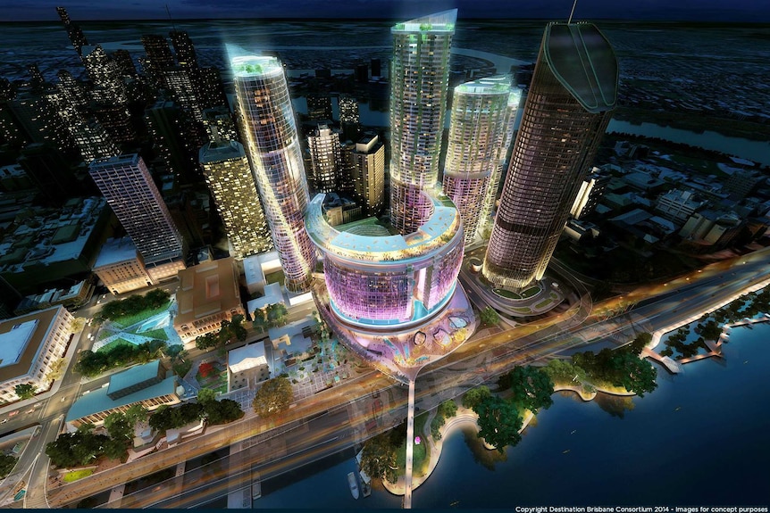 The Echo consortium's plans for the Queen's Wharf development.