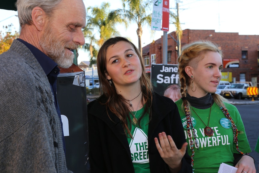 Greens candidate Kudra Falla-Ricketts