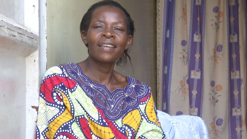 Ugandan woman Gertrude Nanono is proud her children have become successful chess players