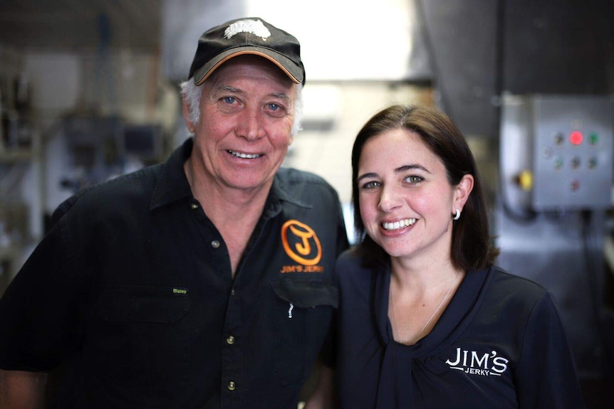 Jim and Emily Pullen pose for a photo.