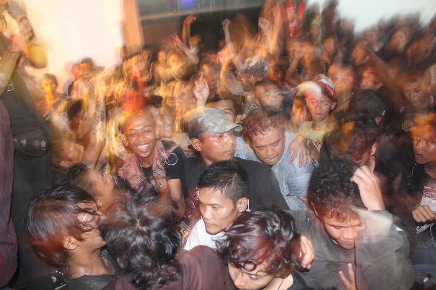 Mosh pit madness