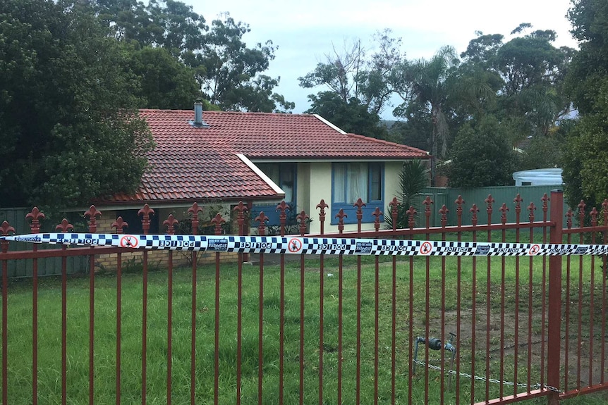 The Bega home where the incident occurred