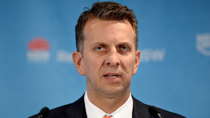 Andrew Constance answers questions.
