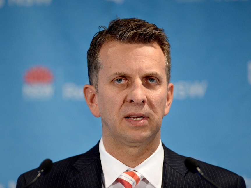 Andrew Constance answers questions.