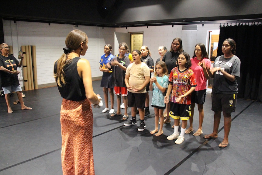 The Pertame School choir