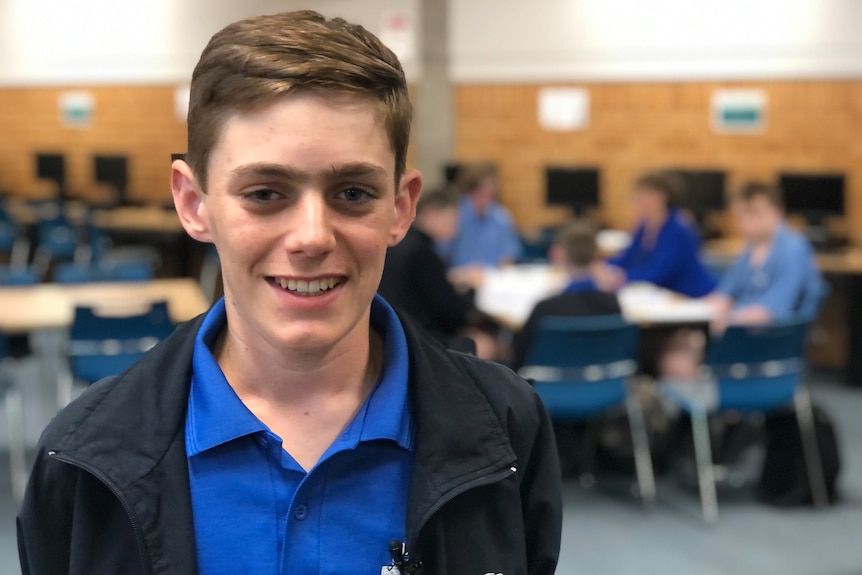Port Macquarie High School student Drew de Saliva