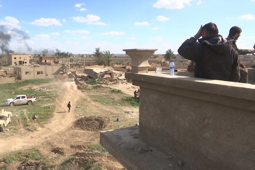 Islamic State's last stronghold was the town of Baghouz.