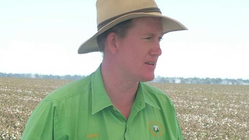 Cotton farmer, John Norman