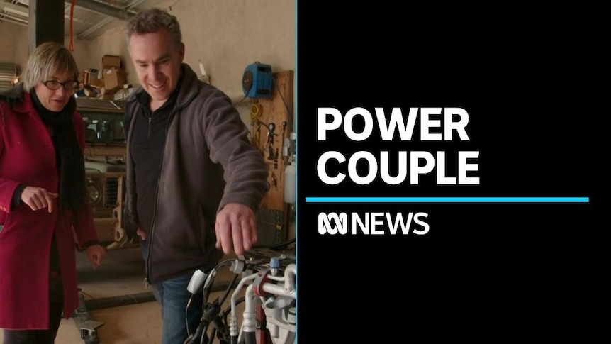 Recycling and Franken-tesla drives power couple’s emissions goal – ABC News