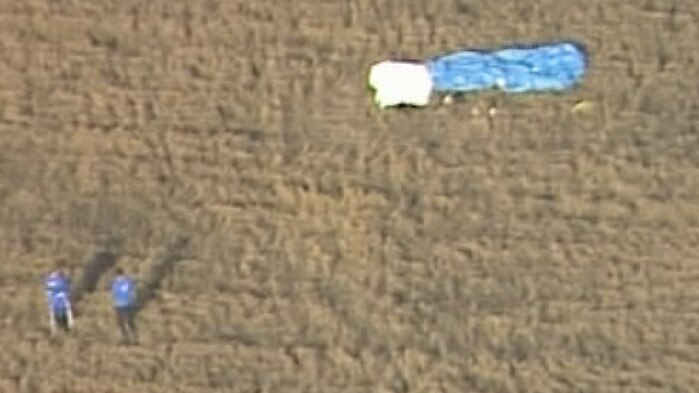 It is believed the the man died after his parachute failed to open.