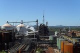 Rio Tinto alumina refinery at Yarwun near Gladstone in central Queensland