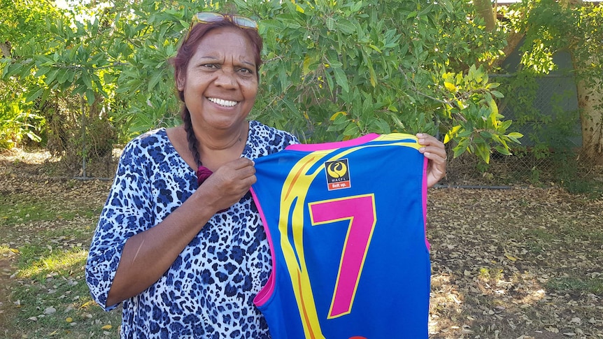 Benedicta Pindan manages the Looma football teams in the Kimberley