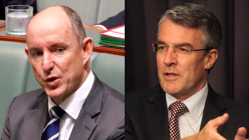 Stuart Robert and Mark Dreyfus.