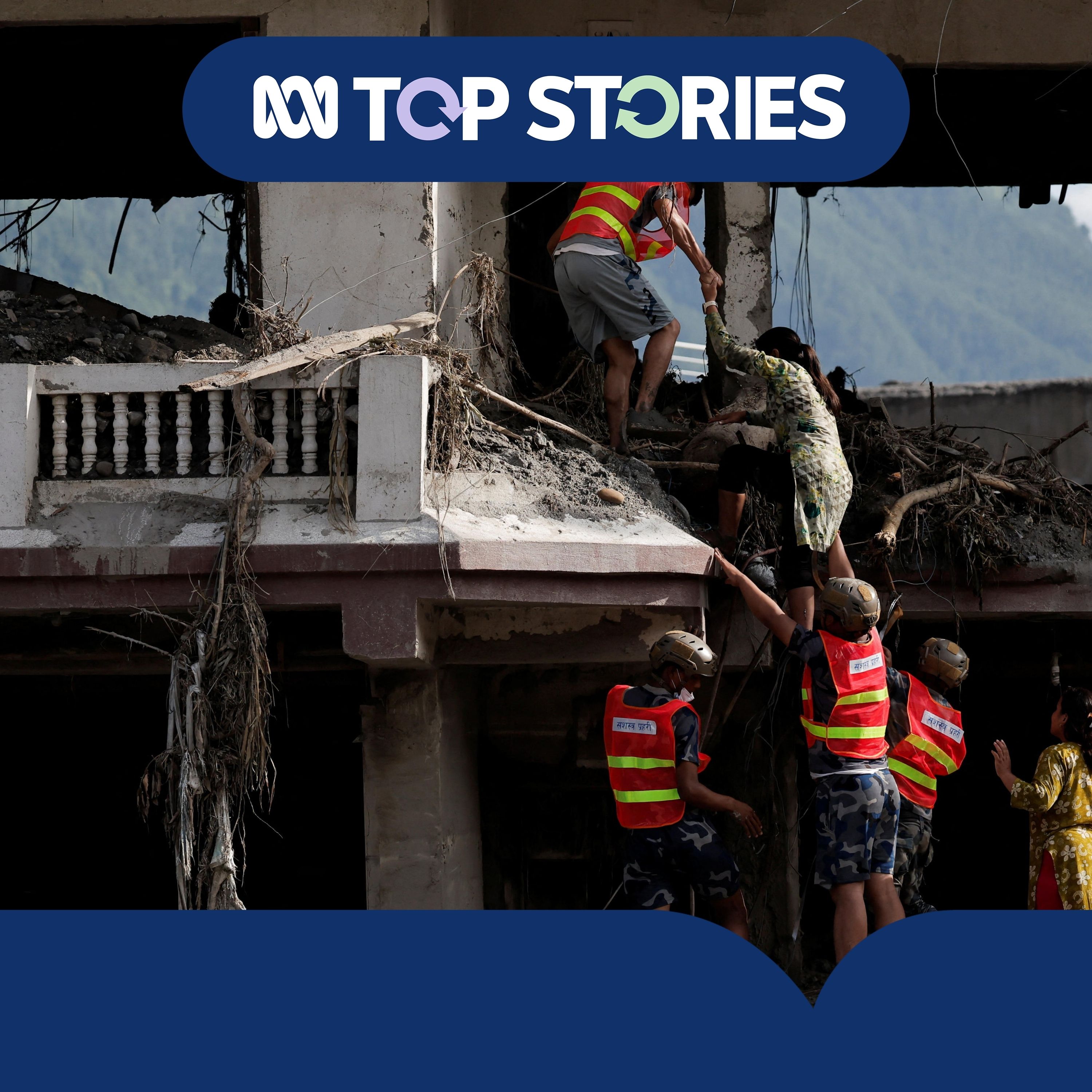 What do we know about the response to the Nepal-Tibet floods?