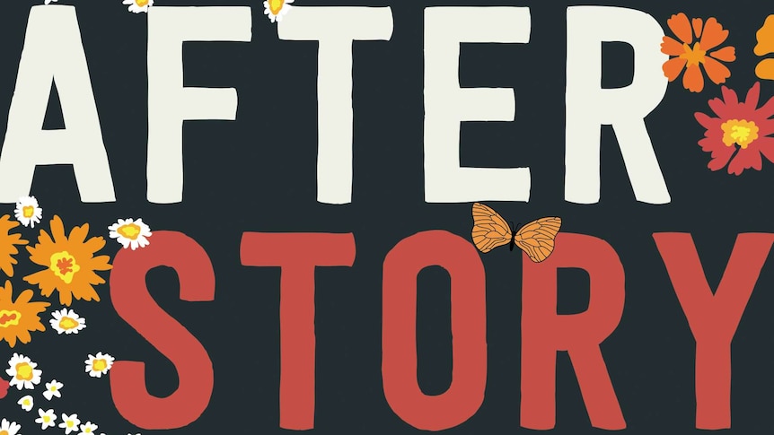 Floral book cover for Larissa Behrendt's After Story.
