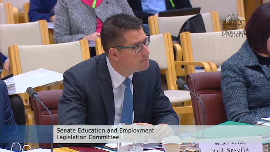 'I'm not her diary': Assistant Minister dodges questions on Michaelia Cash's whereabouts