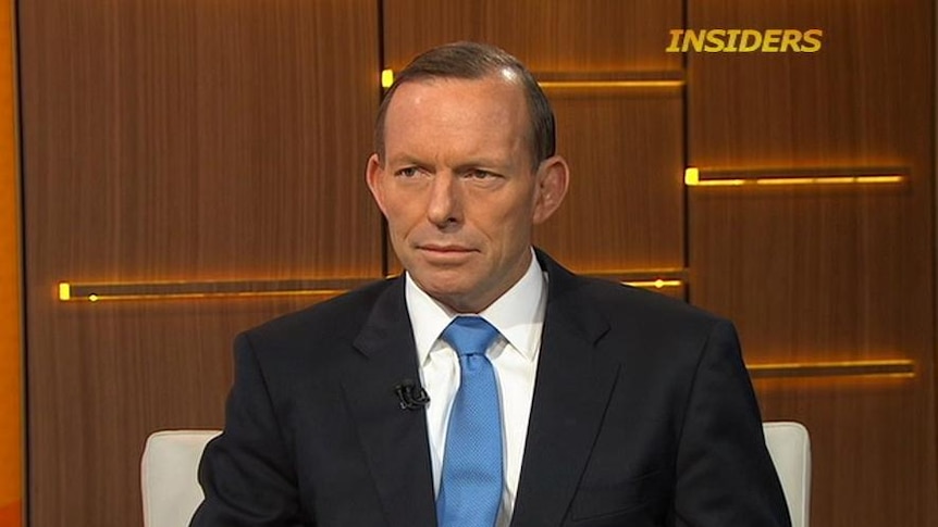 Prime Minister Tony Abbott talks to Insiders