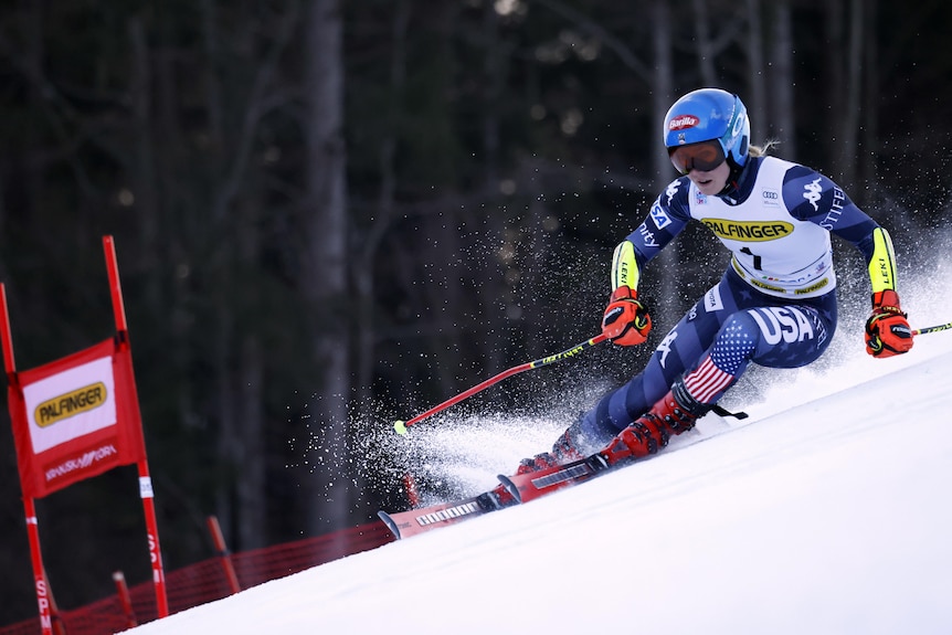 American alpine skiier Mikaela Shiffrin equals Lindsey Vonn's record ...