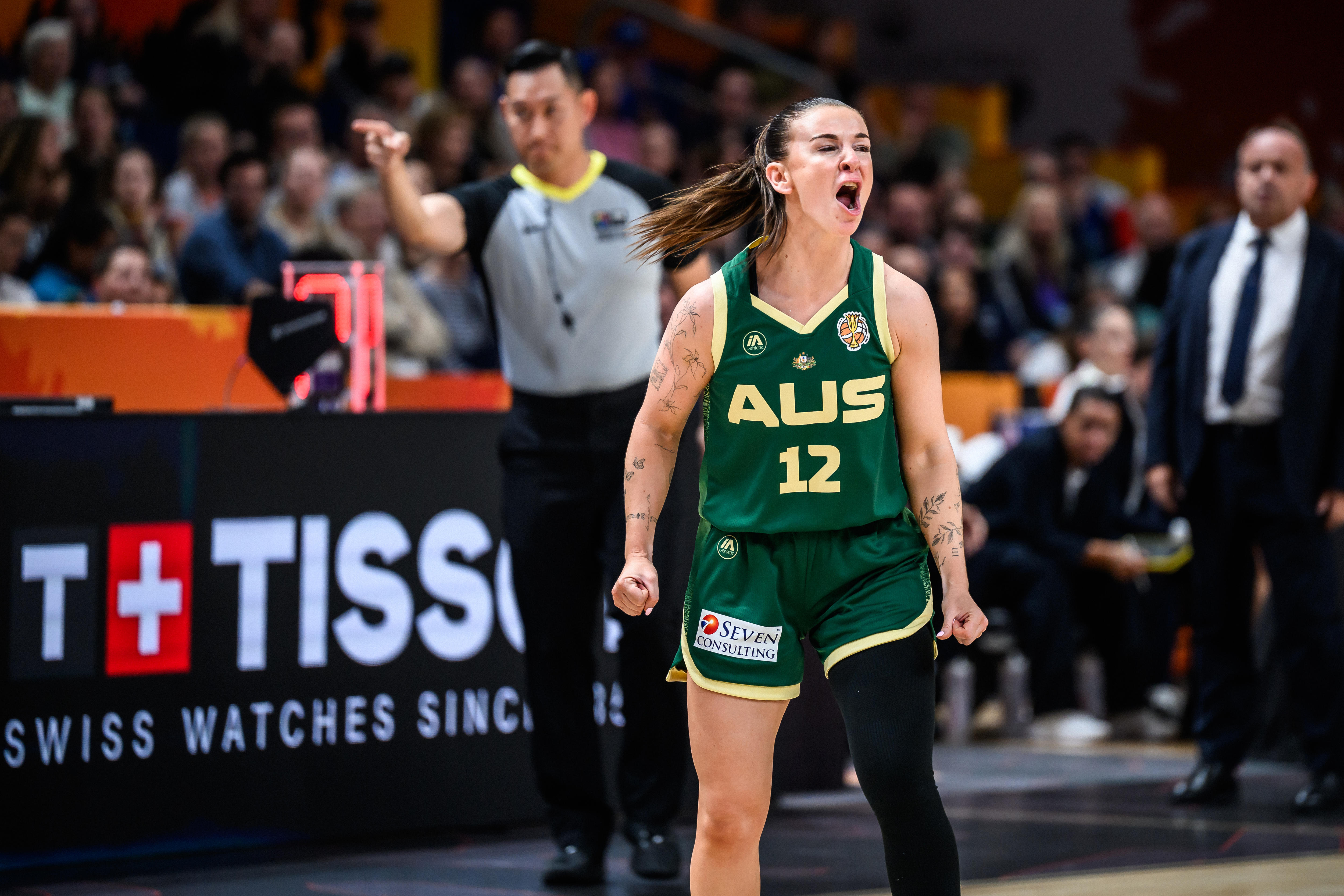 Opals survive in last second after surrendering 20-point lead at World Cup