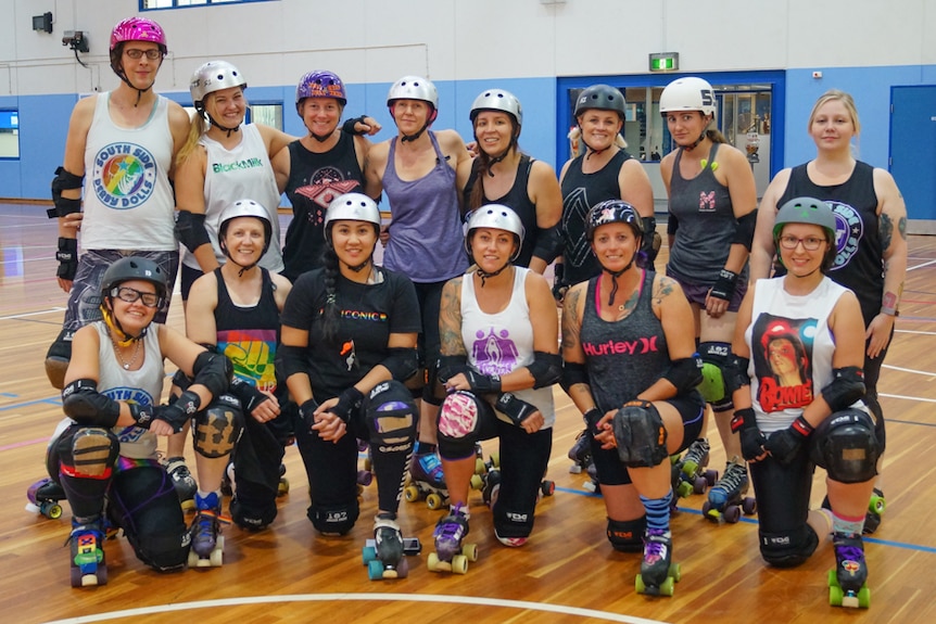 Roller Derby girls