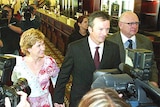 Waugh leaves after announcing decision