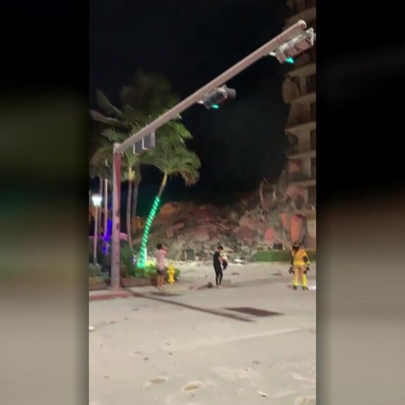 Multi-story building in Miami has partially collapsed