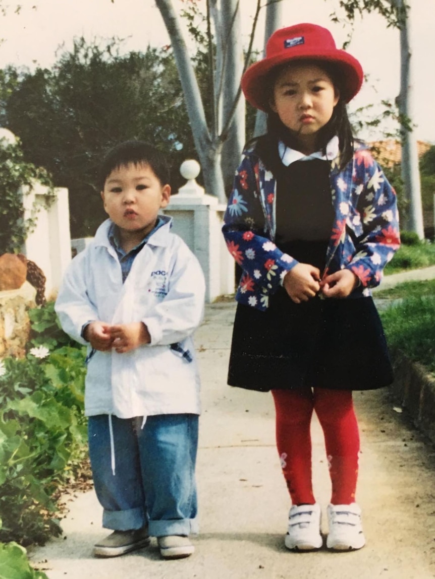 Min Woo and Min Jee kids