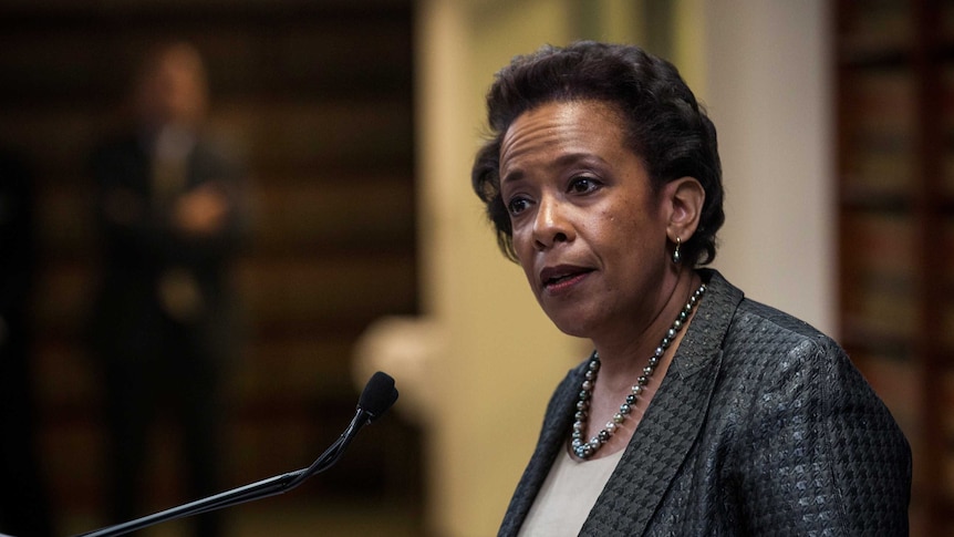 US Attorney Loretta Lynch