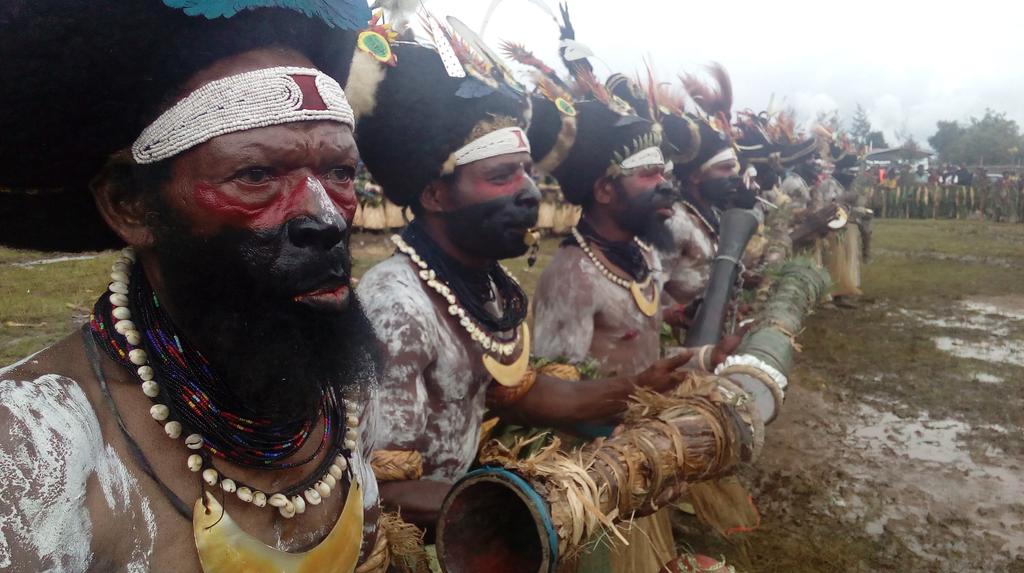 Culture, music and colour on display at Enga Cultural Show - ABC News