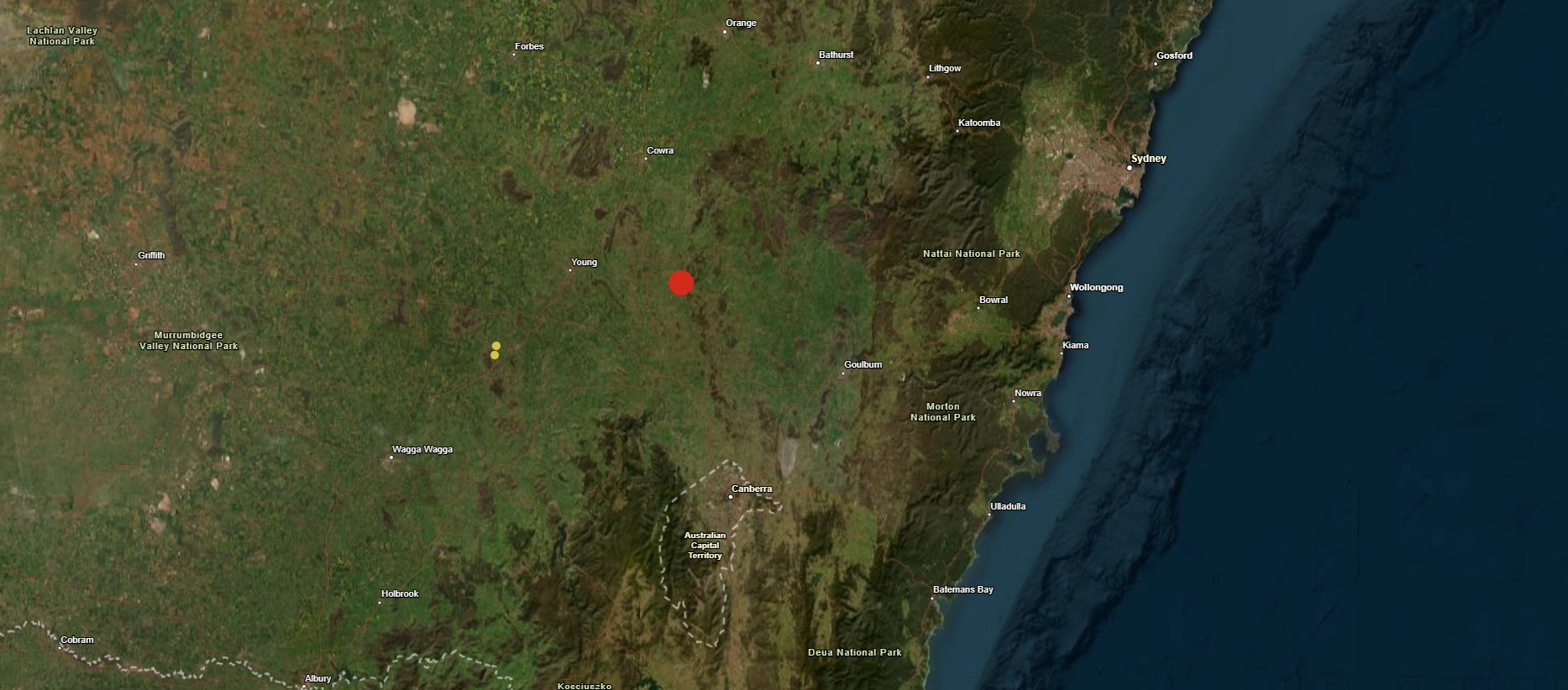 Breaking: Magnitude 4.4 earthquake shakes regional NSW