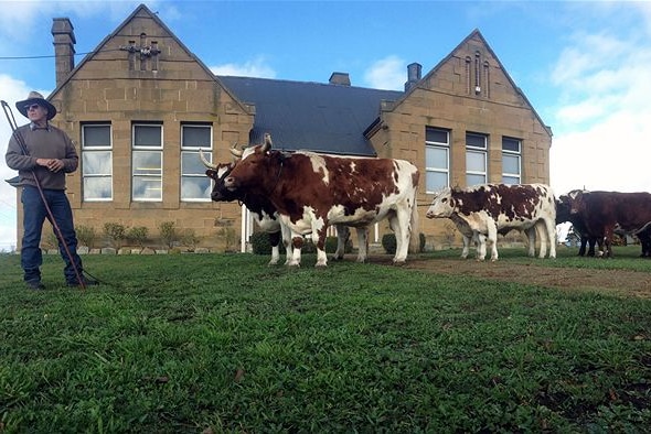 Bullock team with driver Brian Fish