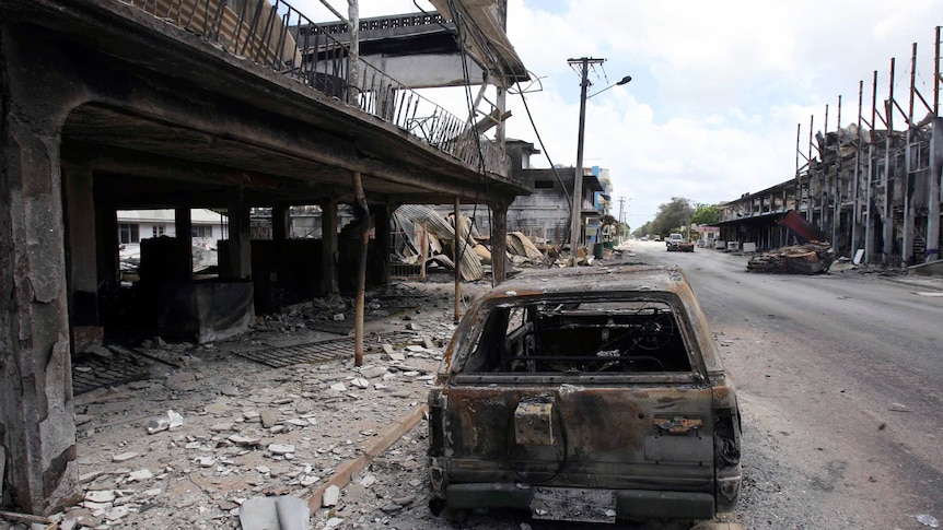 AN Tonga Nuku'alofa Riots 2006