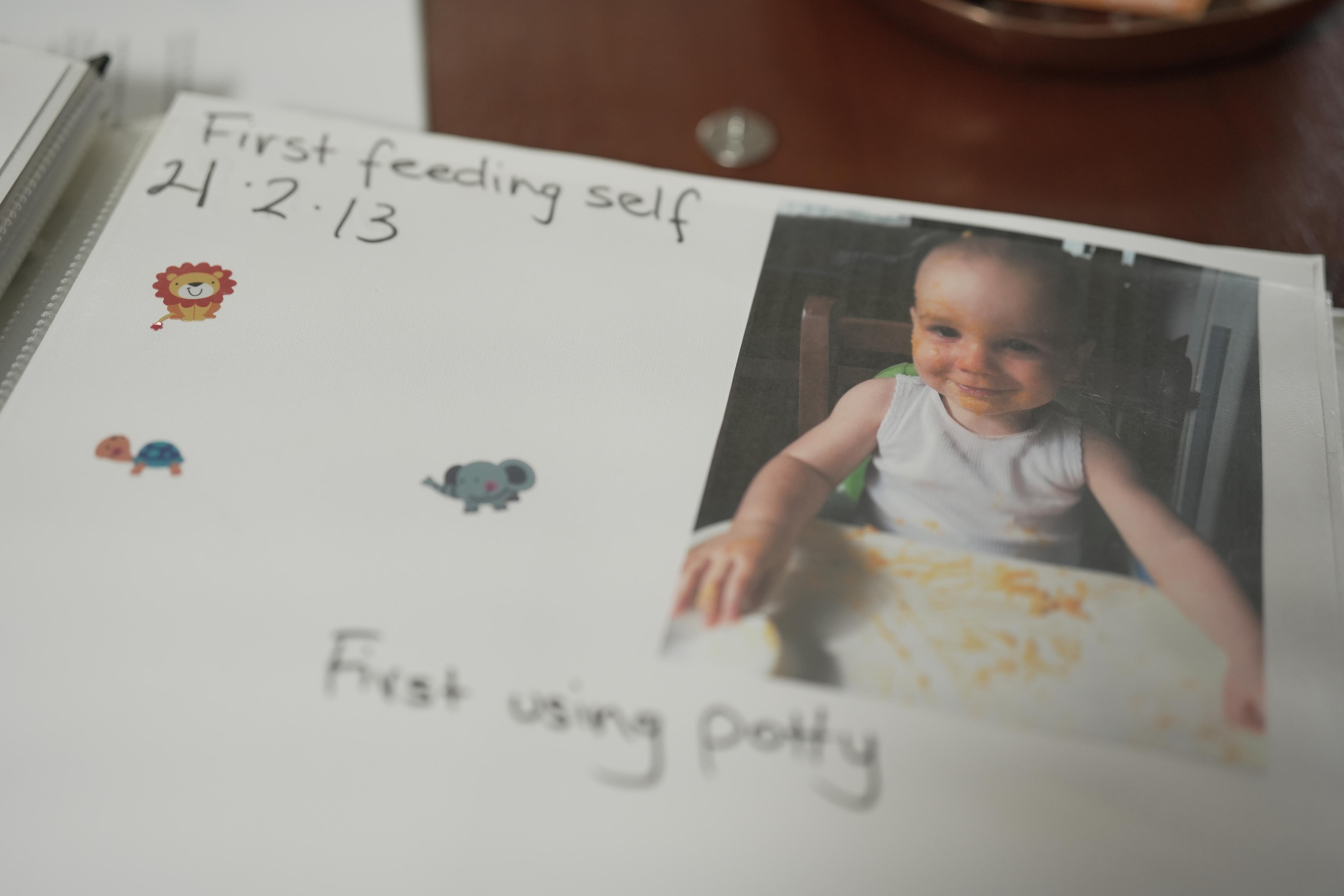 Proxy Alex as a baby