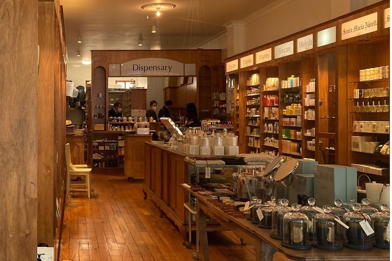 pharmacy interior