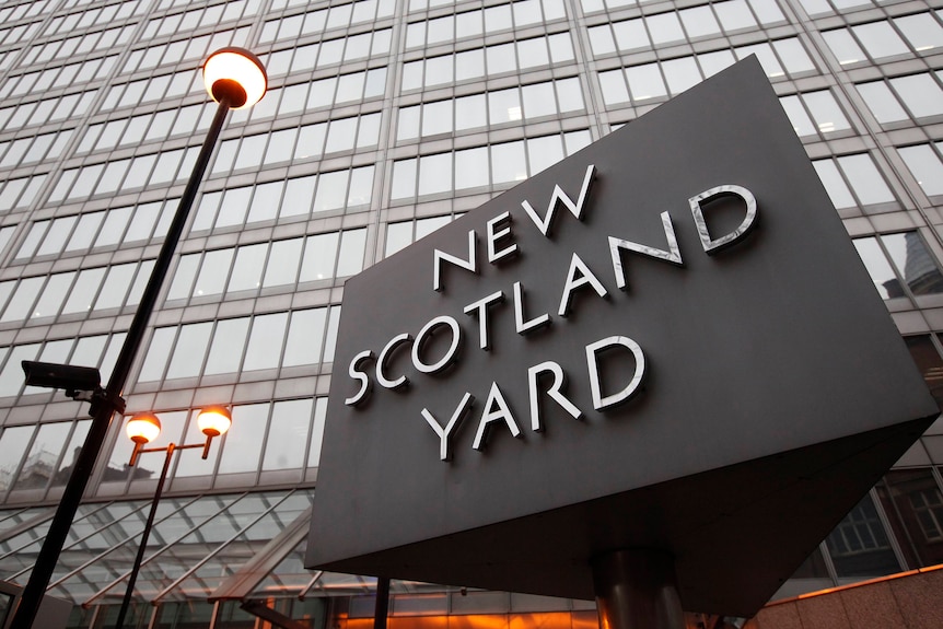 New Scotland Yard police headquarters in London, January 27, 2011.