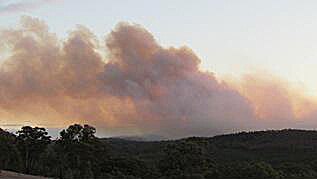 Calm weather hopes as mid-north bushfire burns - ABC News