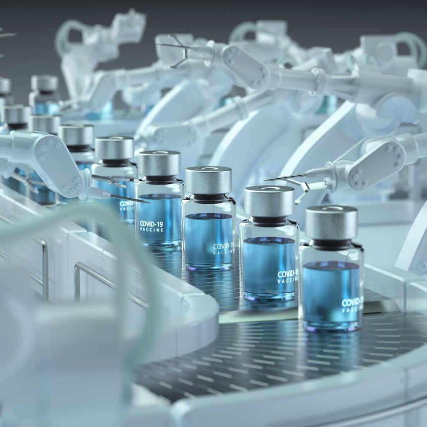 Covid-19 vaccine production line