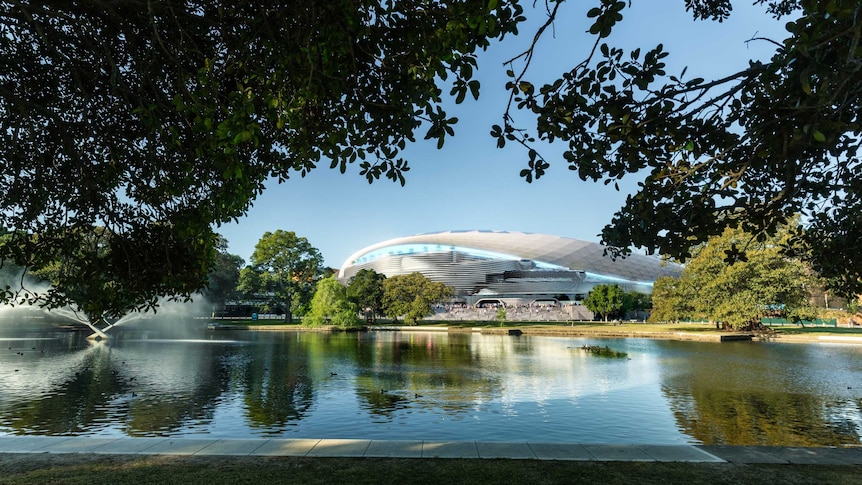 Sydney Football Stadium exterior