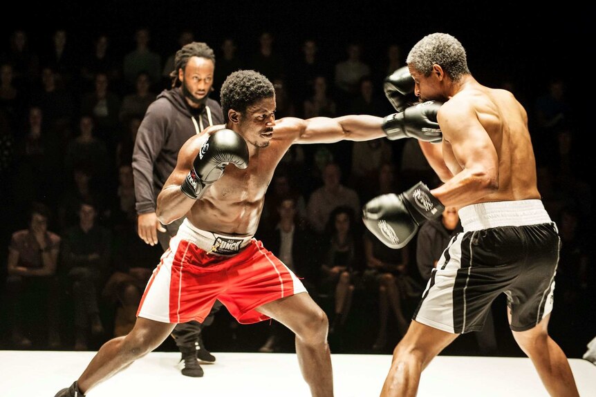 Prize Fighter. Pacharo Mzembe left and Kenneth Ransom right  by Dylan Evans.jpg