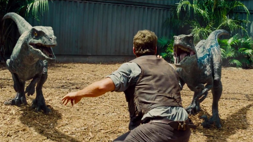 Dinosaurs face off in Jurassic World trailer