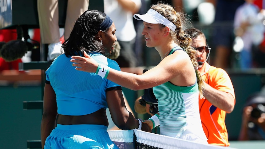 Azarenka beats Williams at Indian Wells