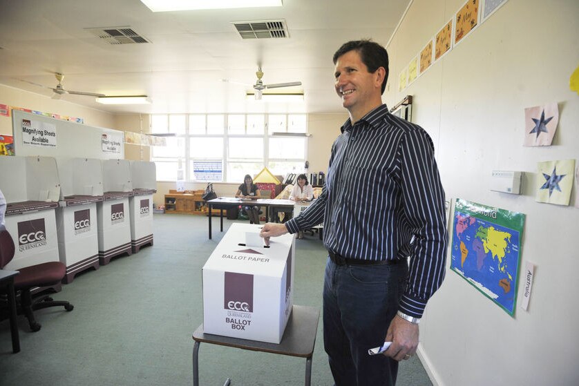 Lawrence Springborg: 'If they want change in Queensland then I ask people to please give the LNP their support'
